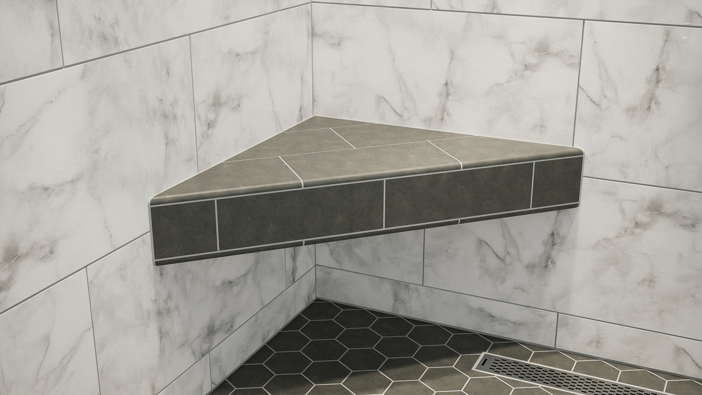 
                  
                    The Original Floating Corner Shower Bench Kit® by The Original Granite Bracket™
                  
                