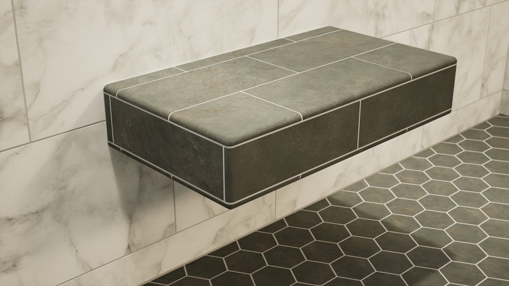 
                  
                    The Original Floating Shower Bench Kit­™ with Wedi® Building Boards & Original Shower Bench Bracket®
                  
                