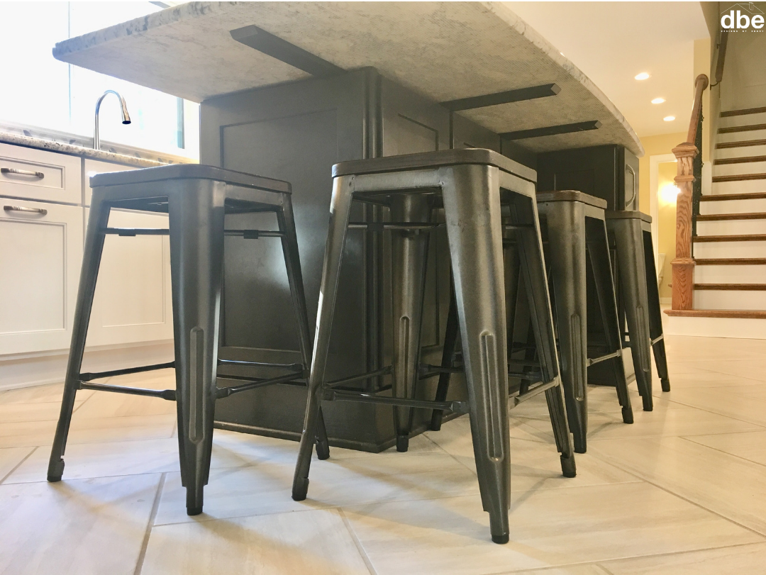 Real Life Installations with Hidden Countertop Support Brackets