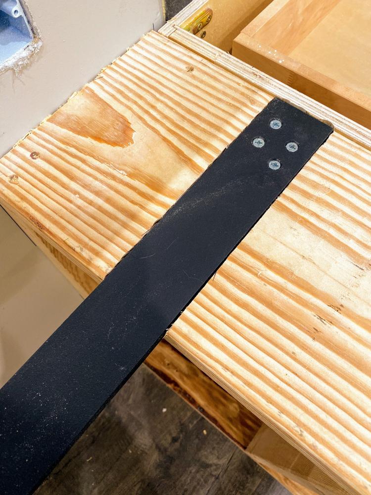Countertop Support Posts Installation How To Install Countertop Support Brackets - The Original Granite Bracket
