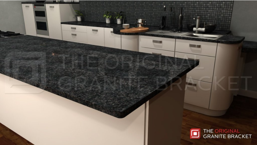 The Original Granite Bracket®  Looks at the Top 4 Surface Materials for Kitchen Countertops