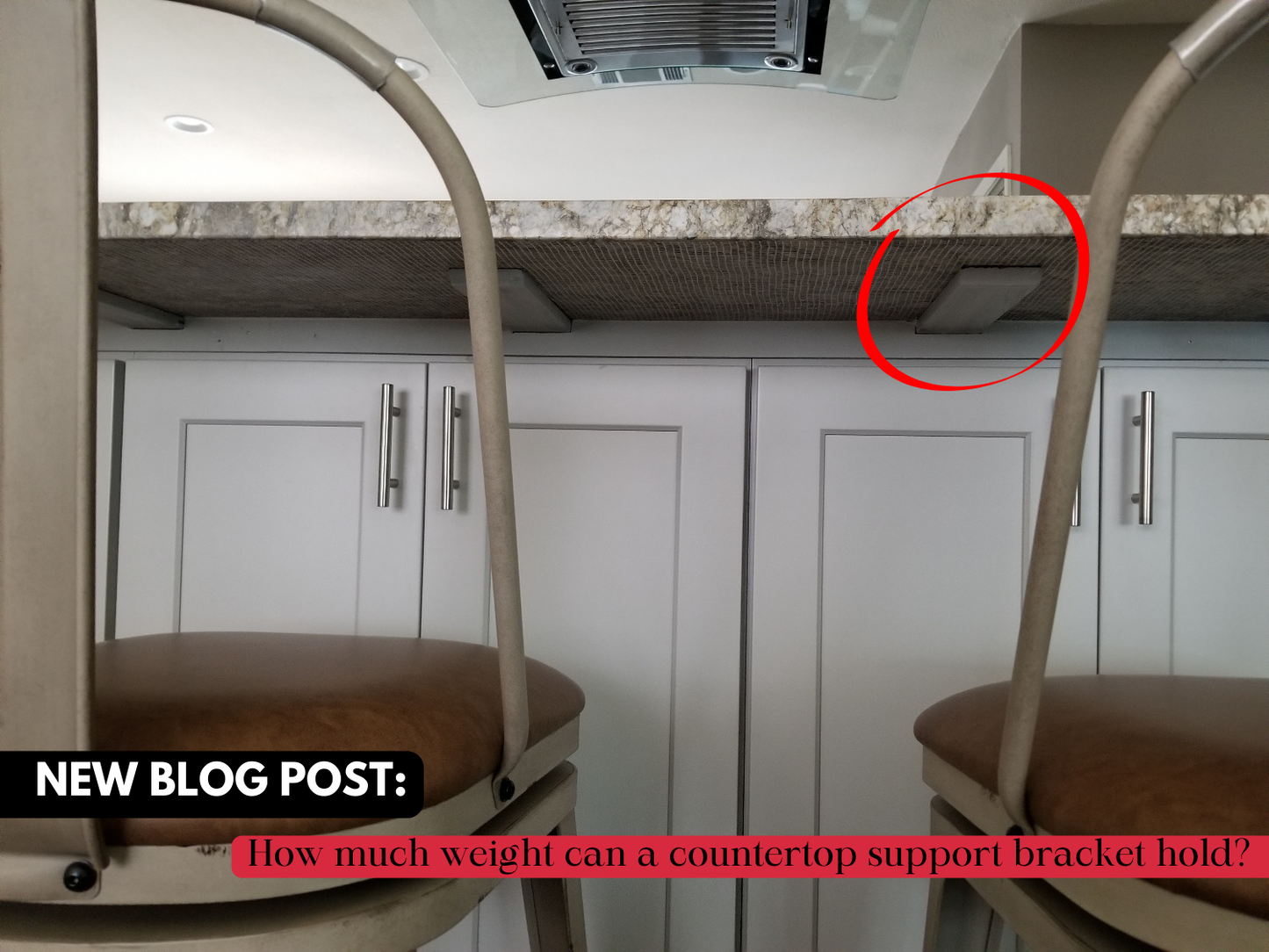 How Much Weight Can a Countertop Support Bracket Hold?