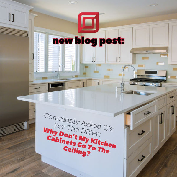 Commonly Asked Questions: Why Don’t Kitchen Cabinets Go All The Way To The Ceiling?