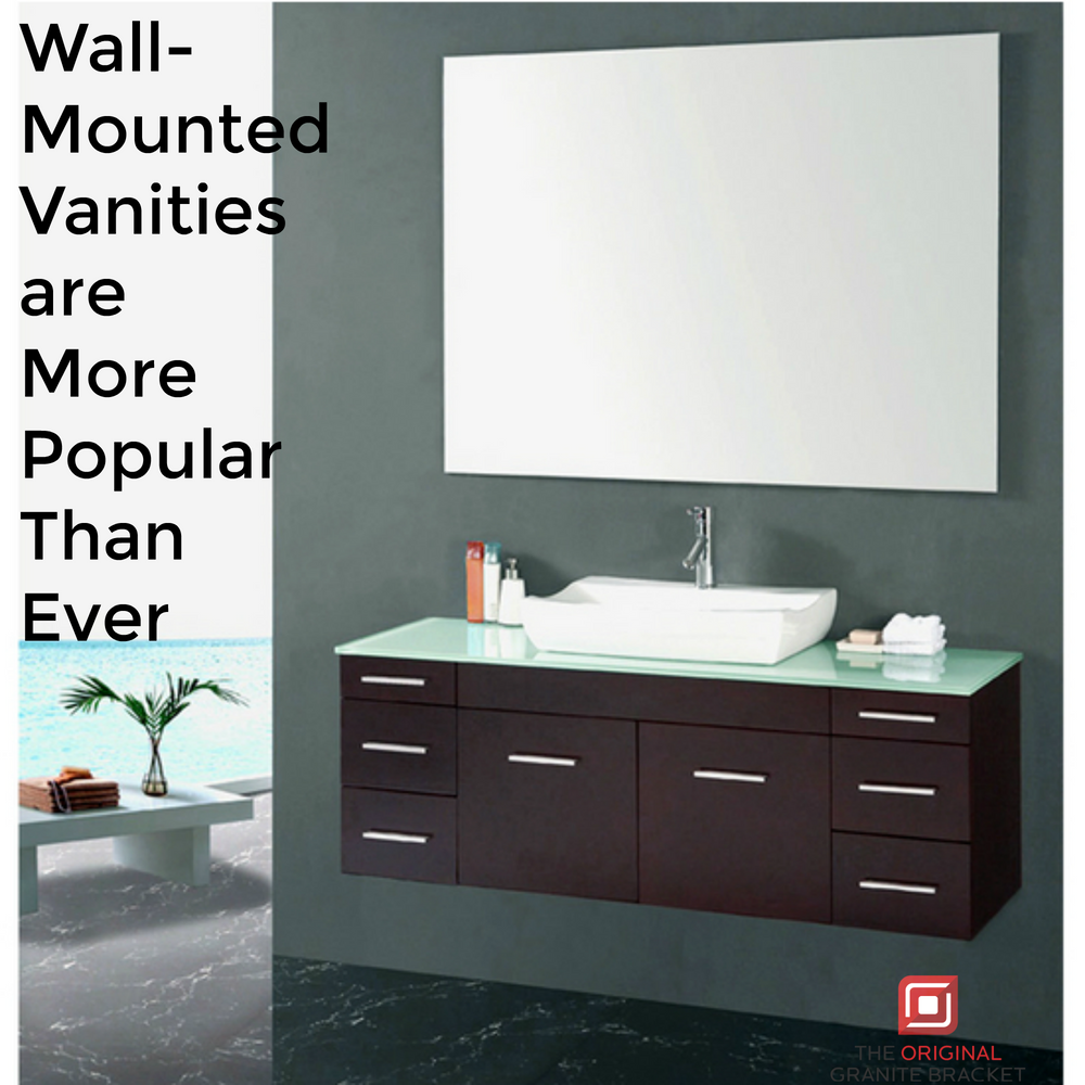 Wall-Mounted Vanities are More Popular Than Ever