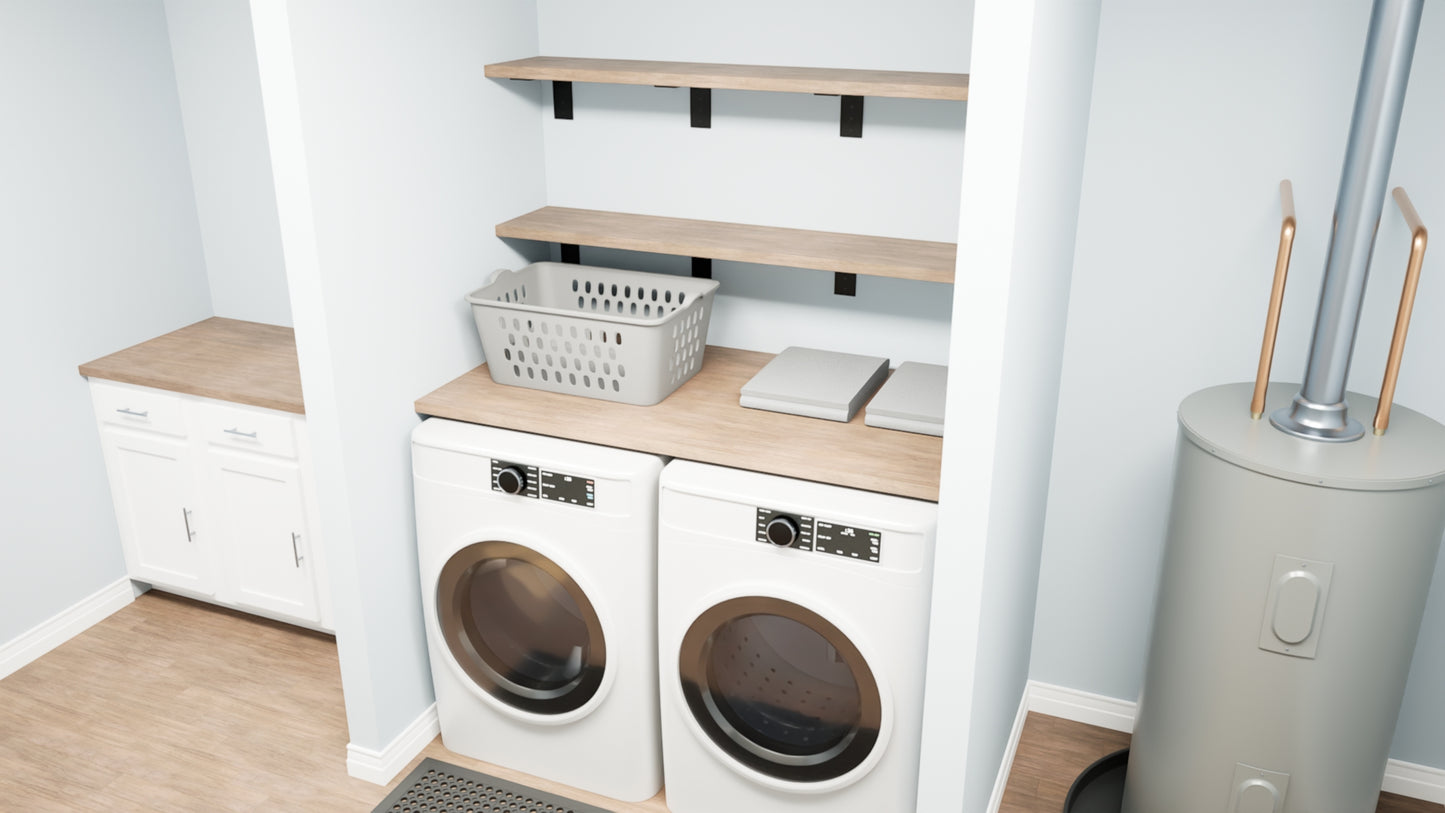Brackets for Laundry Room Projects