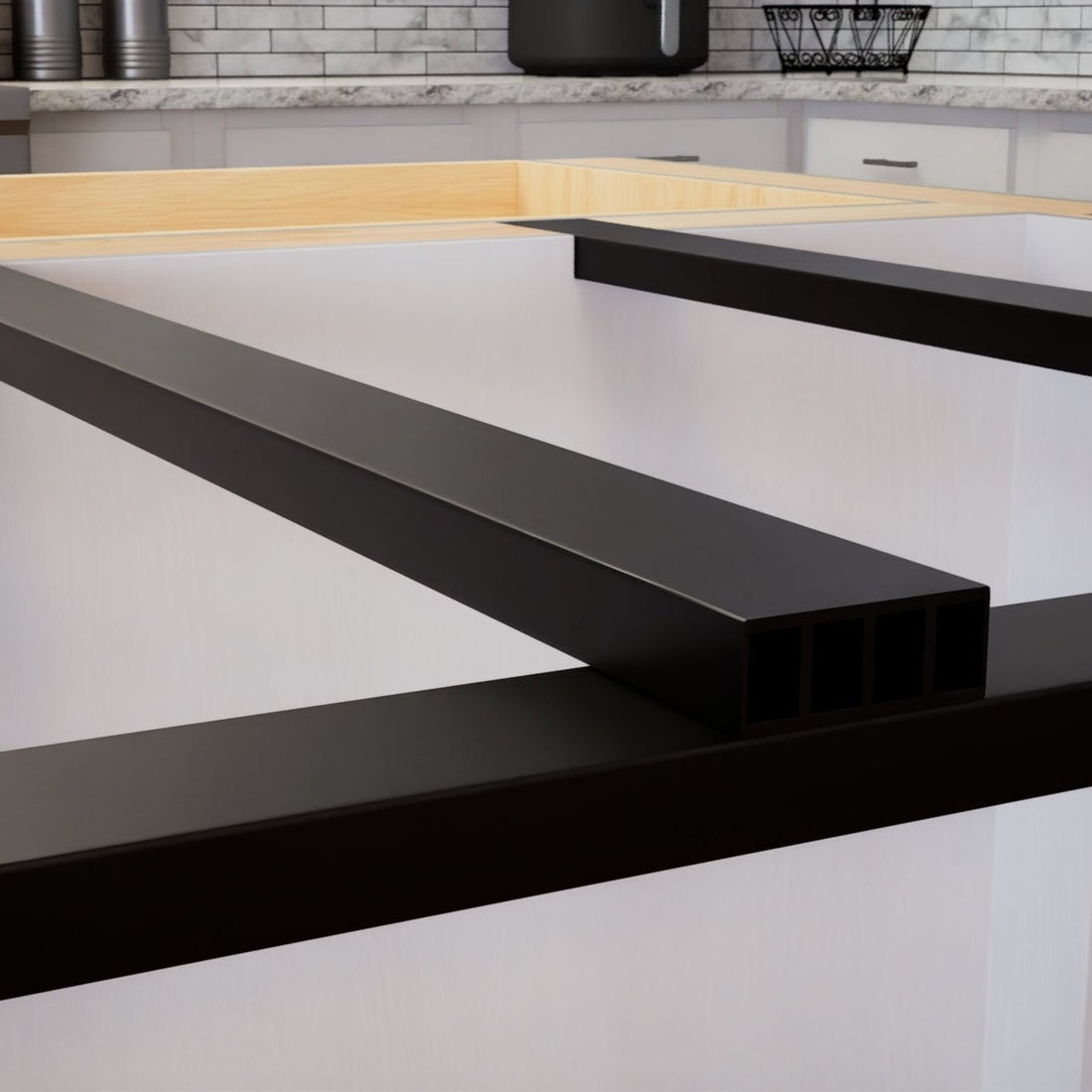 Floating Countertop Brackets | The Original Bridge Bracket - The ...