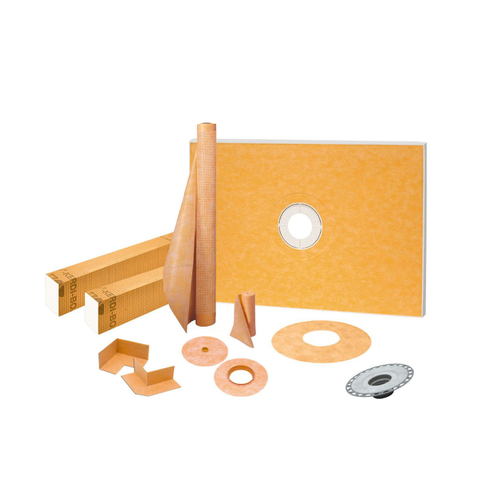 
                  
                    The Original Deluxe 48"x72" Shower Conversion Kit with Orange XPS Waterproof Board & Original Shower Bench™
                  
                
