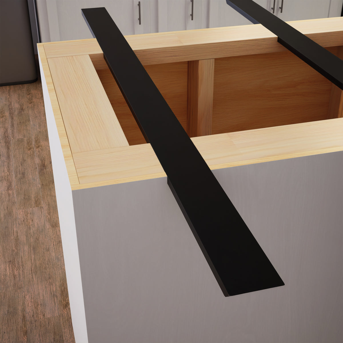 Double Sided Island Support Bracket | Countertop Support - The Original ...