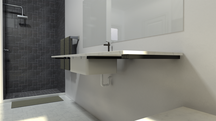 Bathroom Shelf Brackets Chrome - Bathroom Guide By
