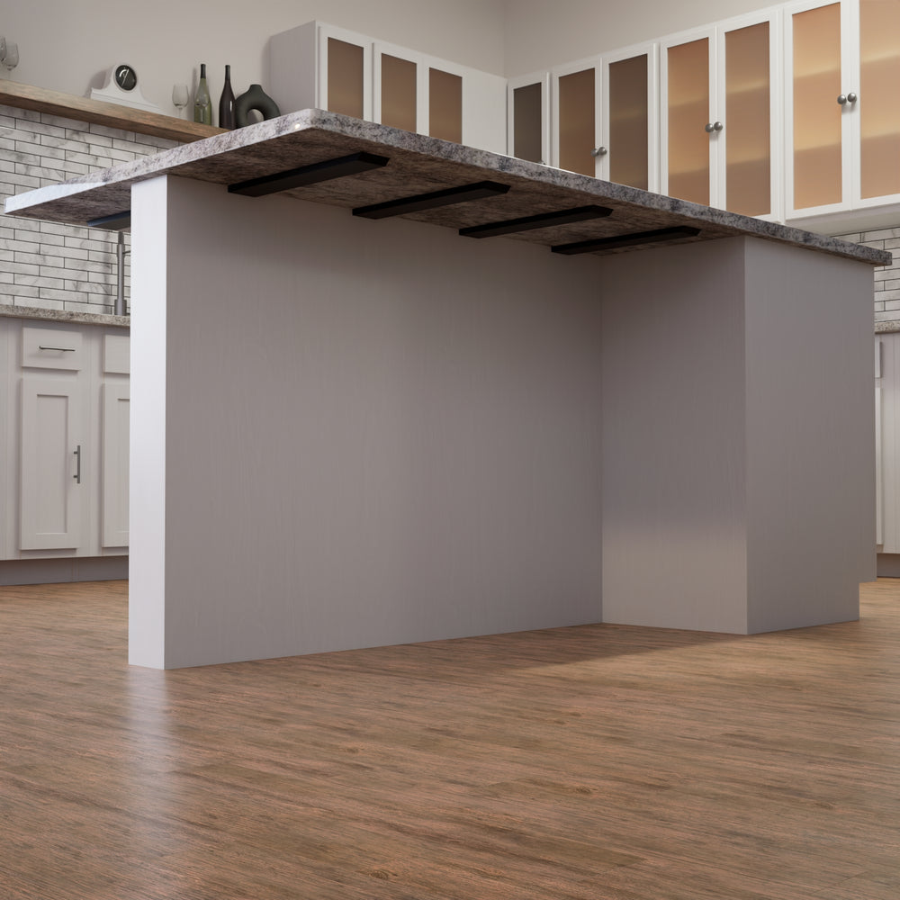 Flat Wall Countertop Support Bracket in Industrial, Aluminum or ...
