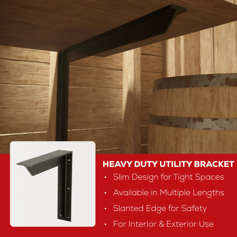Normal Utility Brackets The Original Heavy-Duty Utility Bracket