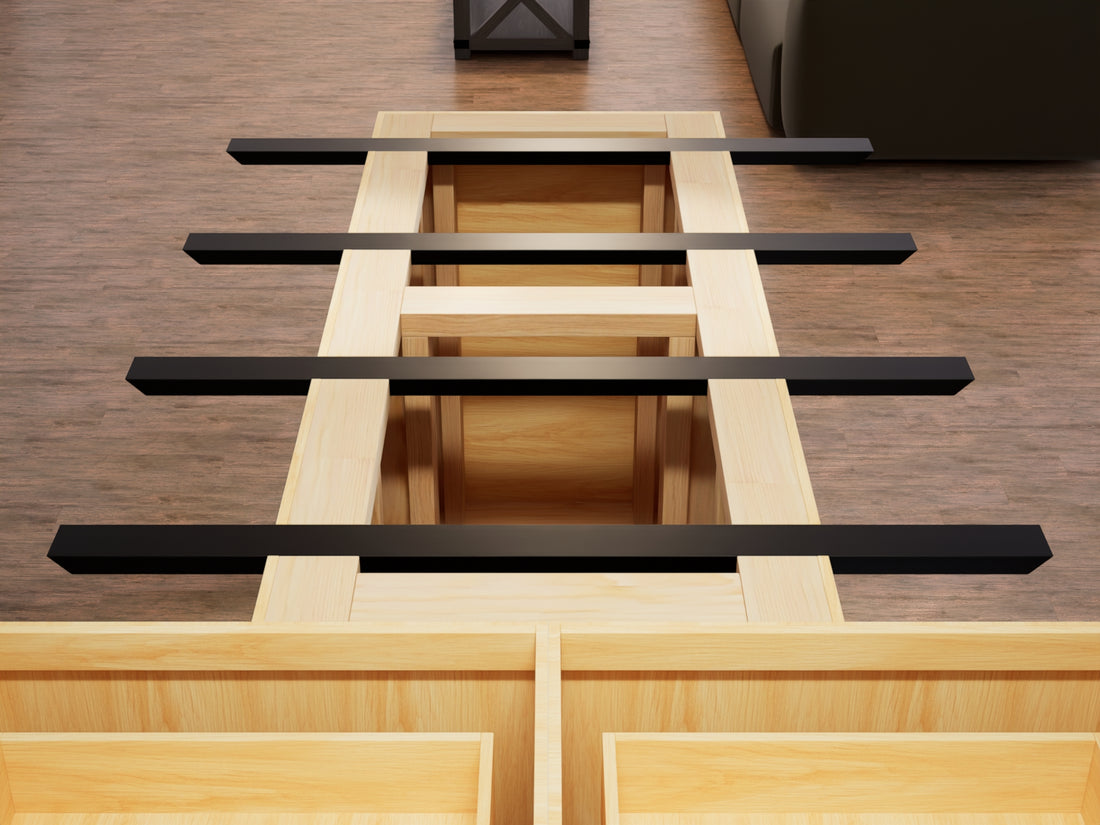 Industrial 1 inch Double Sided Island Support Bracket | Original ...