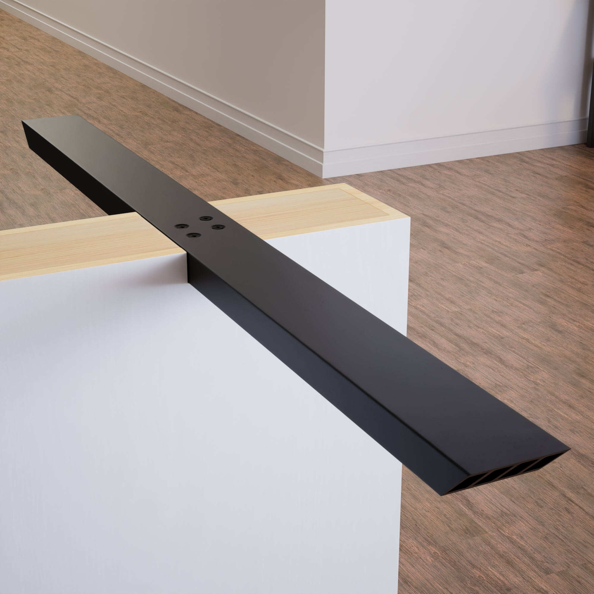 3-Pack Countertop Support Brackets - Heavy Duty 14x6x2.5 Inch