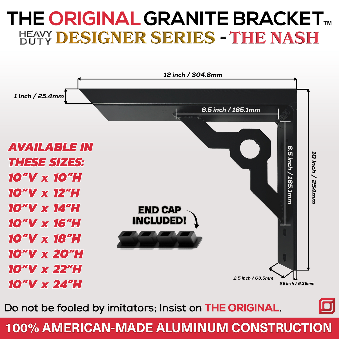 
                  
                    The Original™ Designer Series Bracket
                  
                