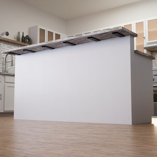 Knee Wall Countertop Support Bracket | Concealed Countertop Support ...