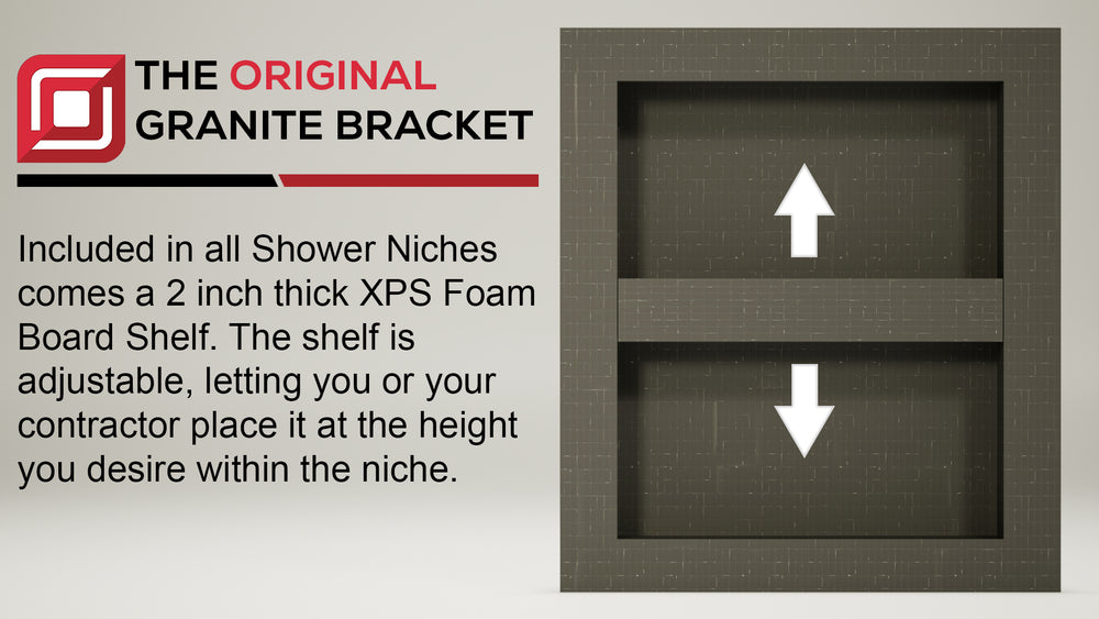 
                  
                    The Original Shower Niche
                  
                