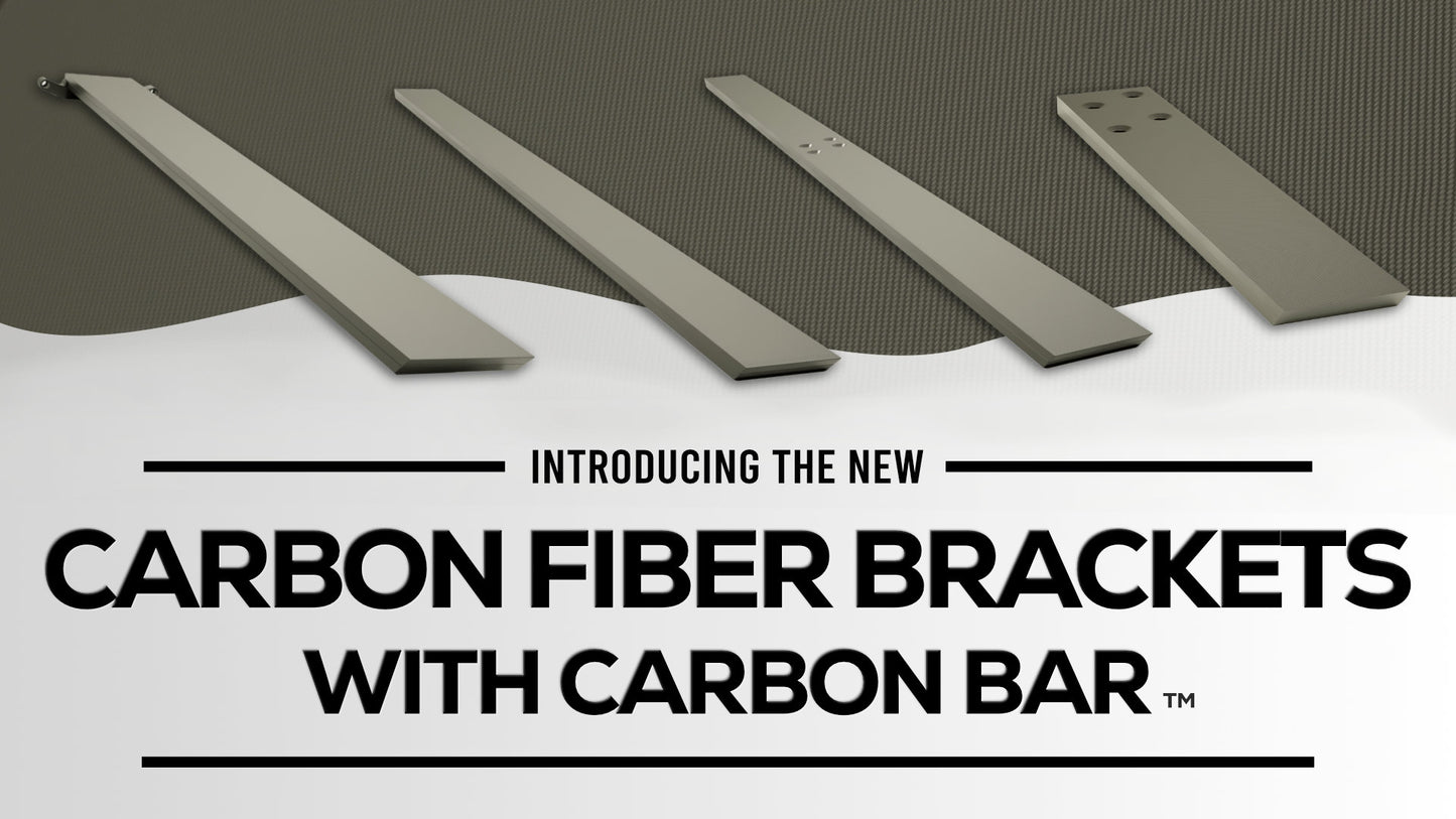 The Original™ Carbon Fiber Hidden Island Support Bracket with CarbonBar™