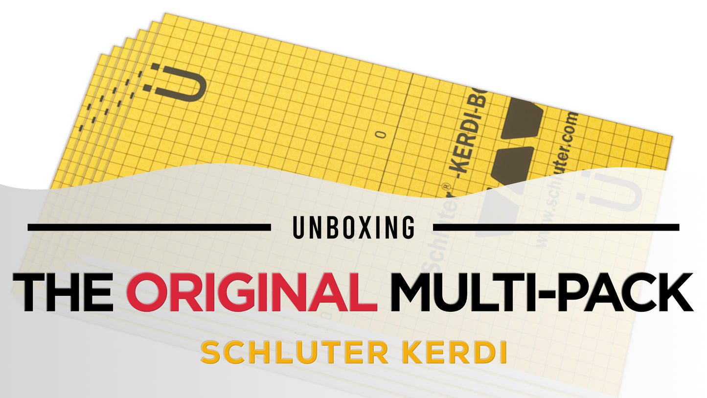 The Original™ Multi-Pack with Orange Waterproof Board 48" x 24" x 2"