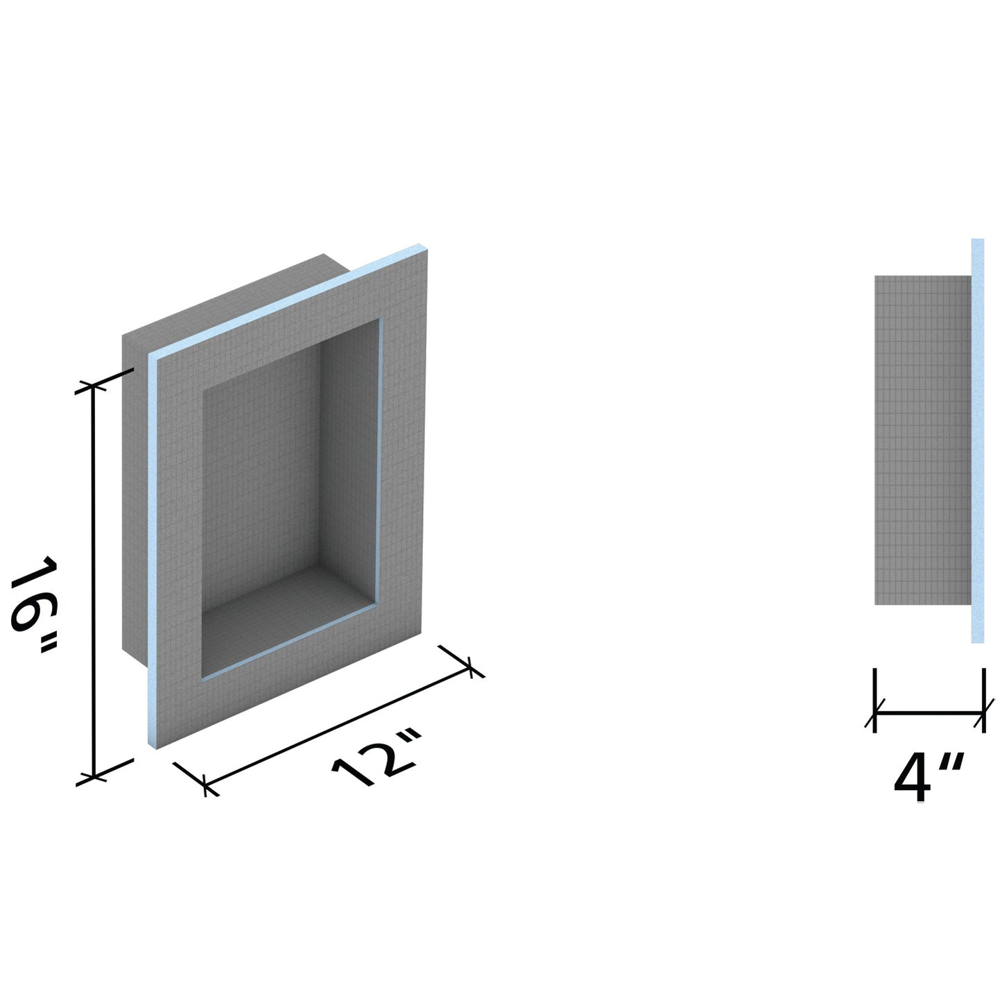 
                  
                    wedi® Shower Niche
                  
                