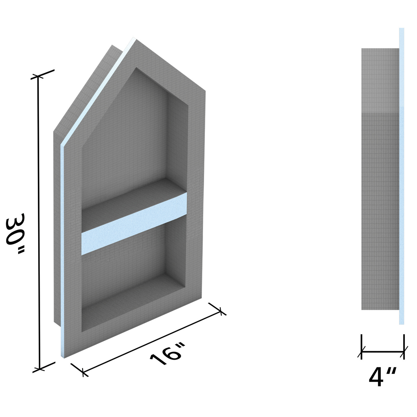 
                  
                    wedi® Shower Niche
                  
                