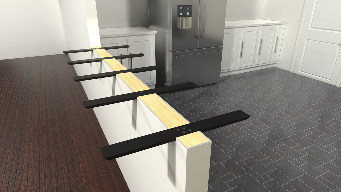 What Could You Do With a Few More Inches of Kitchen Countertop Space? - The  Original Granite Bracket